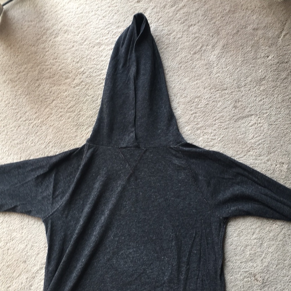 J Crew black hoodie.
